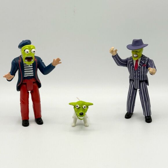 Vintage Kenner From Zero to Hero Stanley Ipkiss / Milo / Quick Draw The Mask Fig - Picture 1 of 10